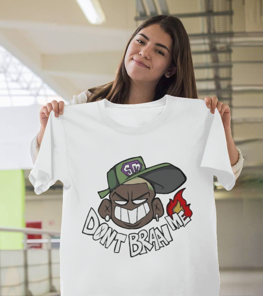 Kindlynxsh SM Cap Fire Emoji Don't Braai Me T-Shirt