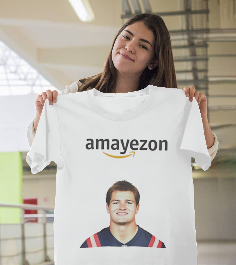 New England Patriots Mac Jones Amayezon T-Shirt