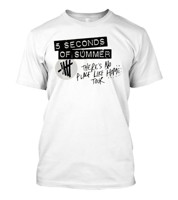 5 Seconds Of Summer There's No Place Like Home Tour T-Shirt