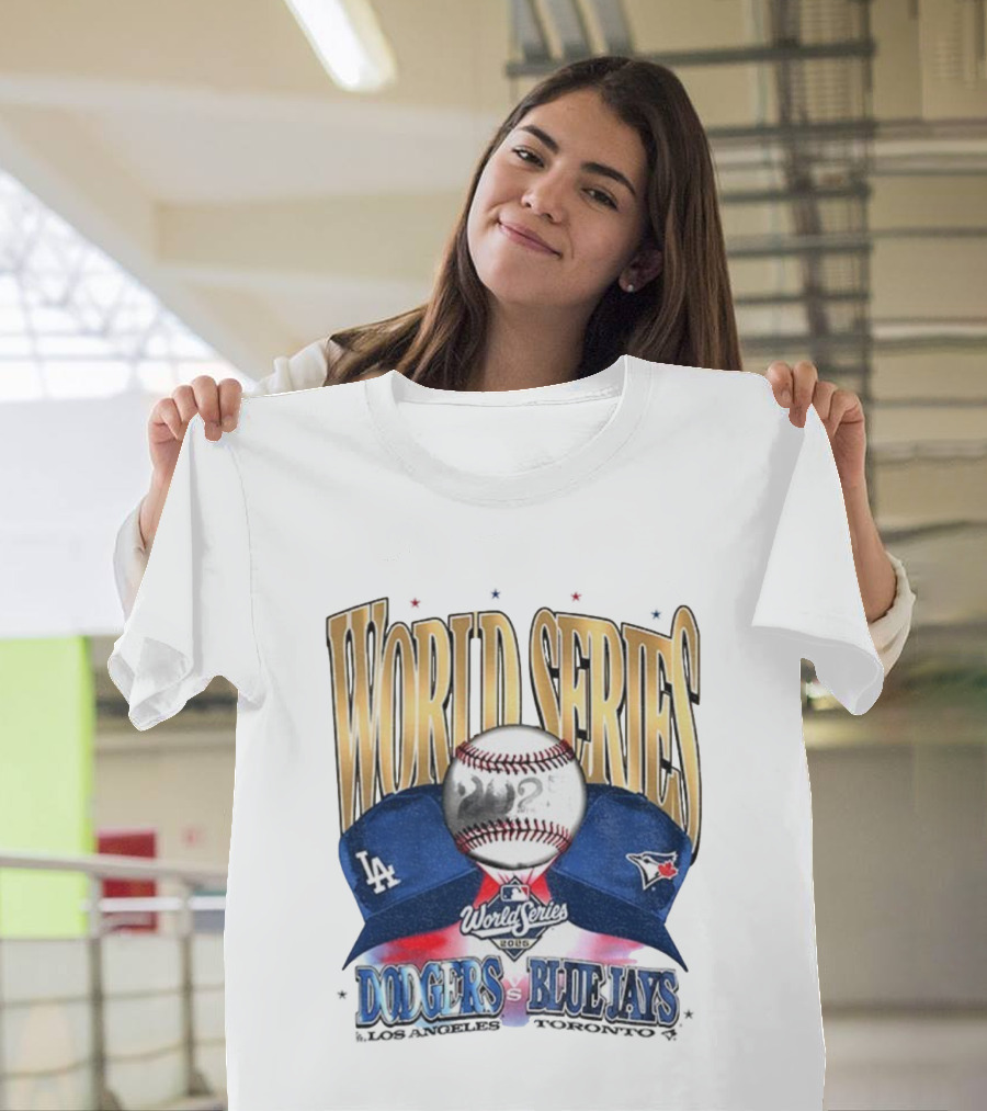 World Series 2025 Dodgers Vs Blue Jays MLB Showdown T-Shirt
