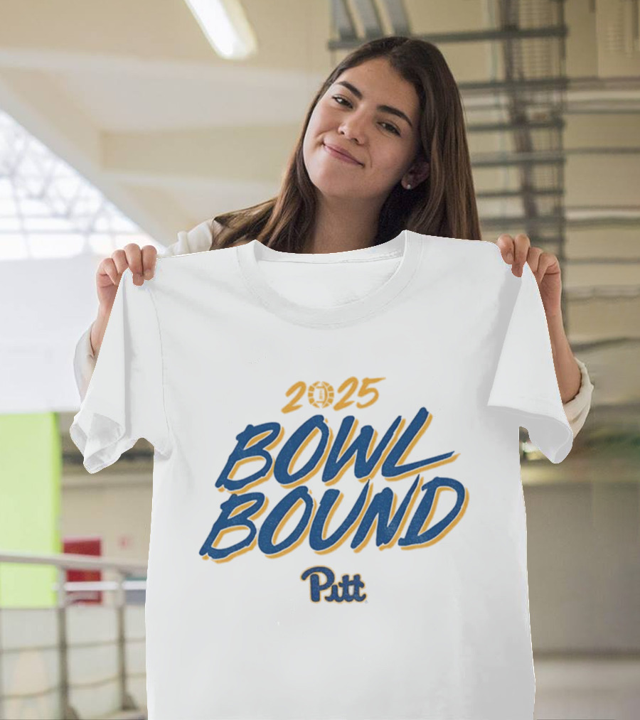 Pittsburgh Panthers 2025 Bowl Bound Pitt Football T-Shirt