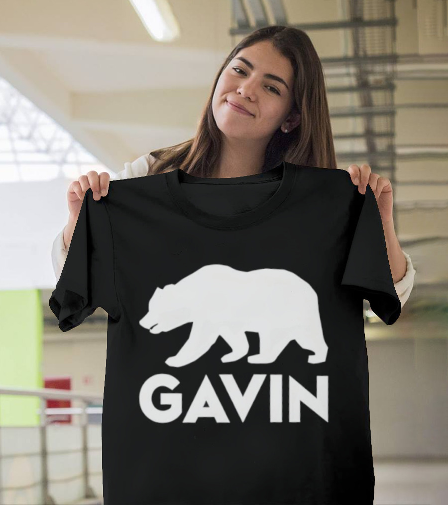 Gavin Newsom Bear California Symbol T-Shirt
