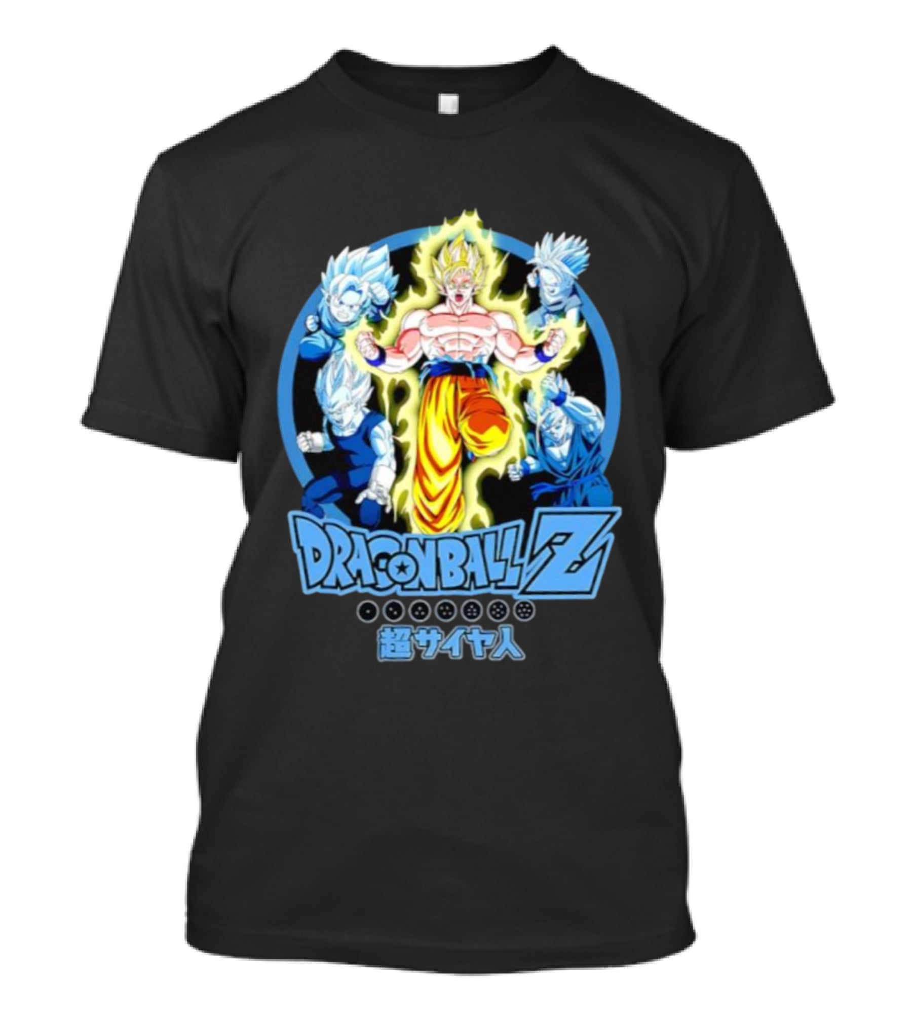 Dragon Ball Z Goku Super Saiyan Transformations T-Shirt