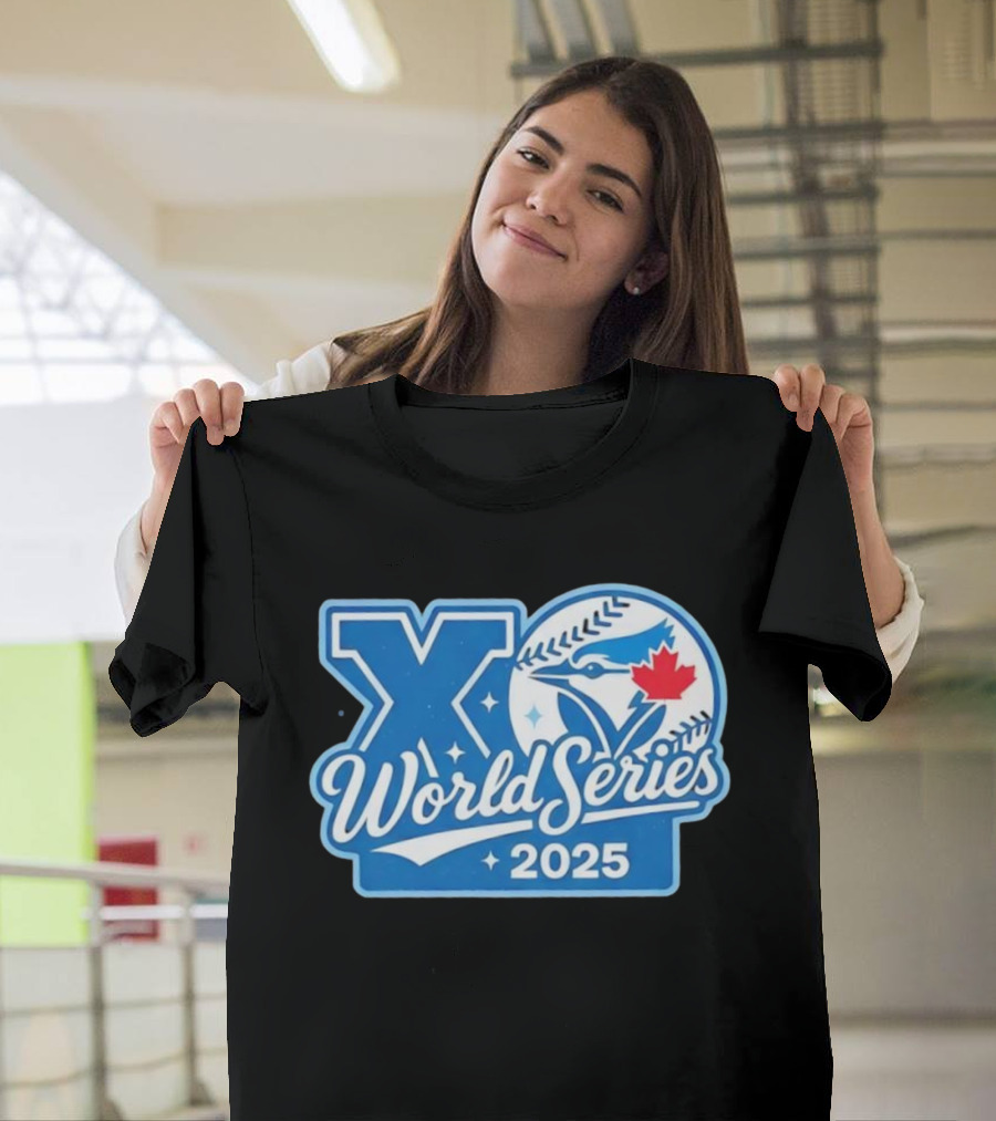 Toronto Blue Jays XO World Series 2025 Vintage Baseball Music Collab T-Shirt