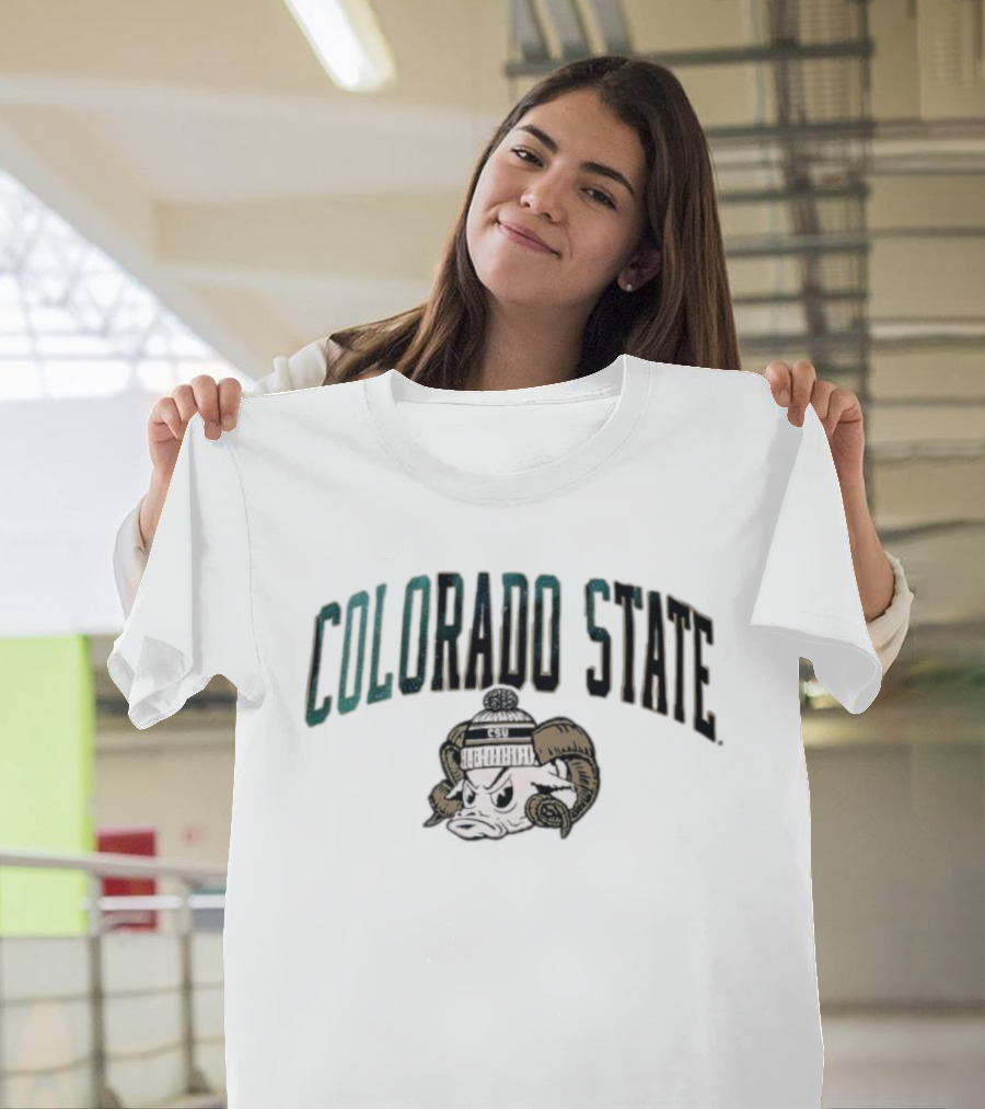 Colorado State CSU Rams Vintage Mascot Artwork T-Shirt