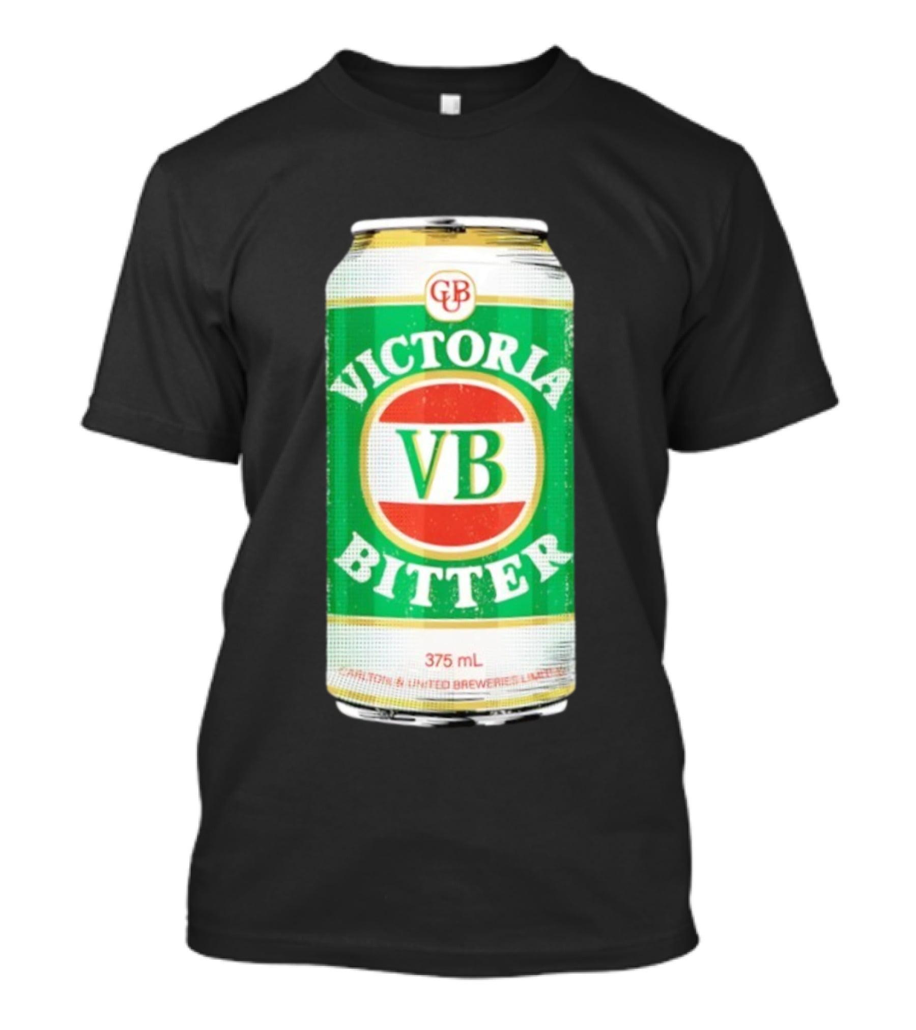 Victoria Bitter VB 375 ML Can GUB Carlton United Breweries T-Shirt