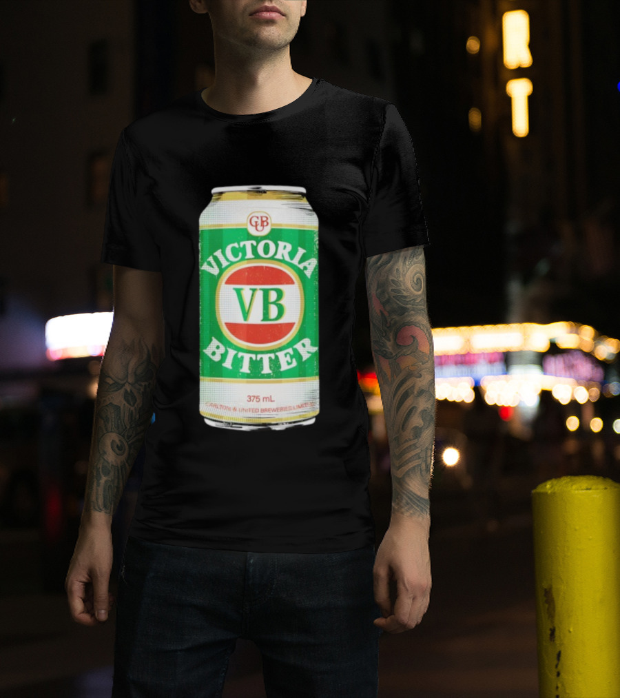 Victoria Bitter VB 375 ML Can GUB Carlton United Breweries T-Shirt