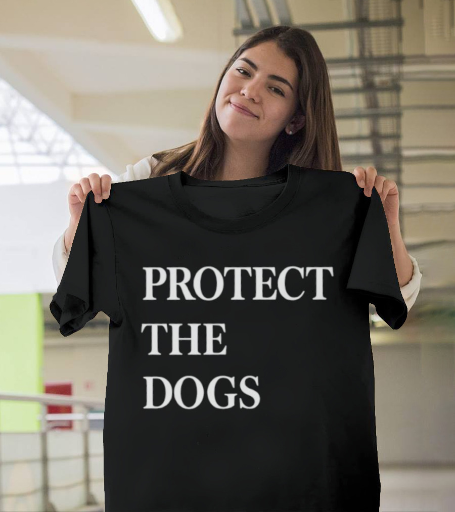 Protect The Dogs Advocate For Canine Safety Awareness T-Shirt
