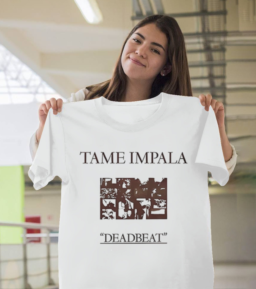 Tame Impala Deadbeat 2025 Tour Dates Schedule T-Shirt