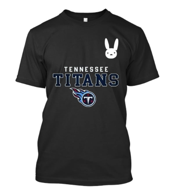 Tennessee Titans Bad Bunny DTMF Collaboration T-Shirt