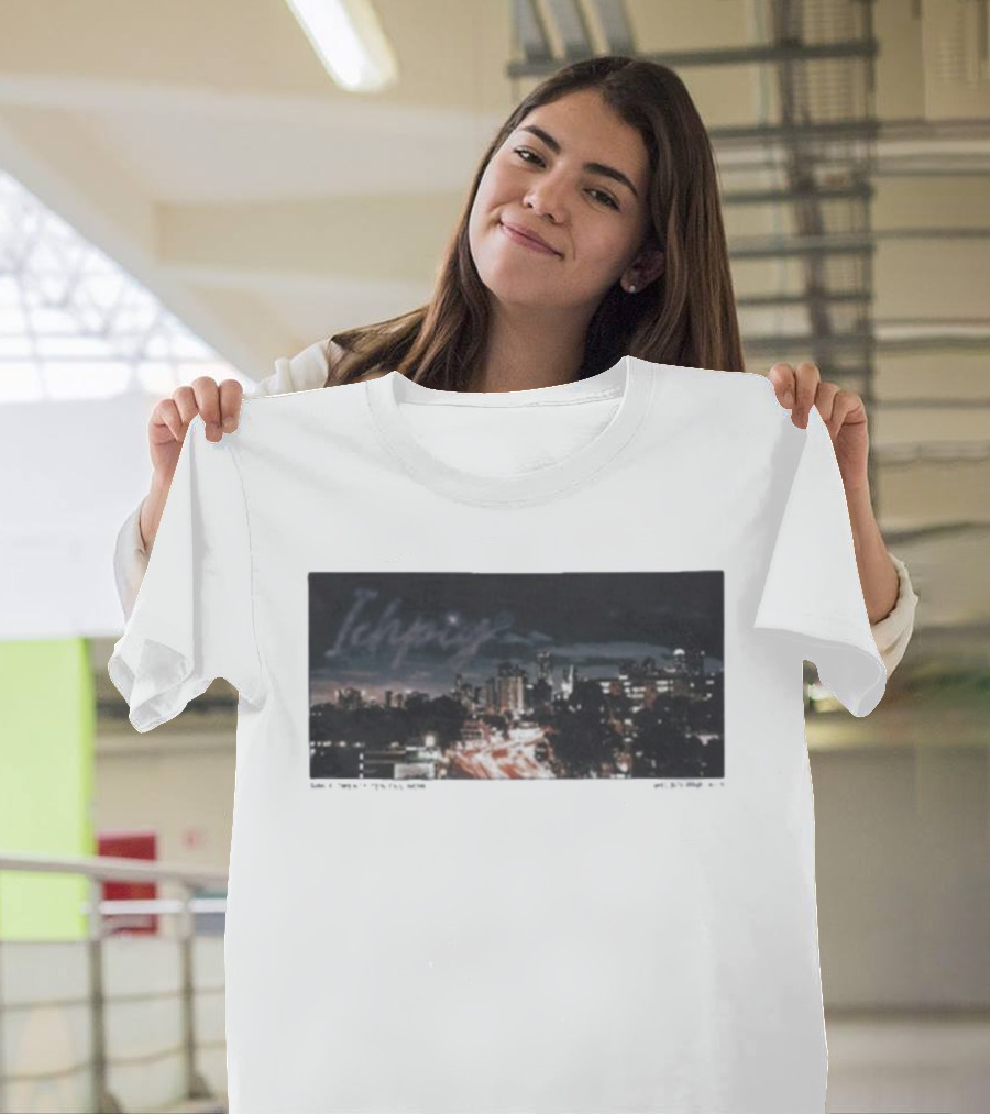 Ichpig Skyline Urban Night Cityscape T-Shirt