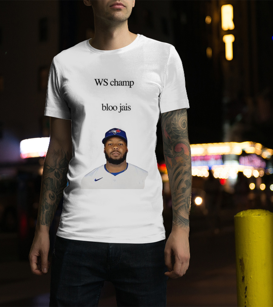 Vladimir Guerrero Jr. World Series Champ Blue Jays T-Shirt