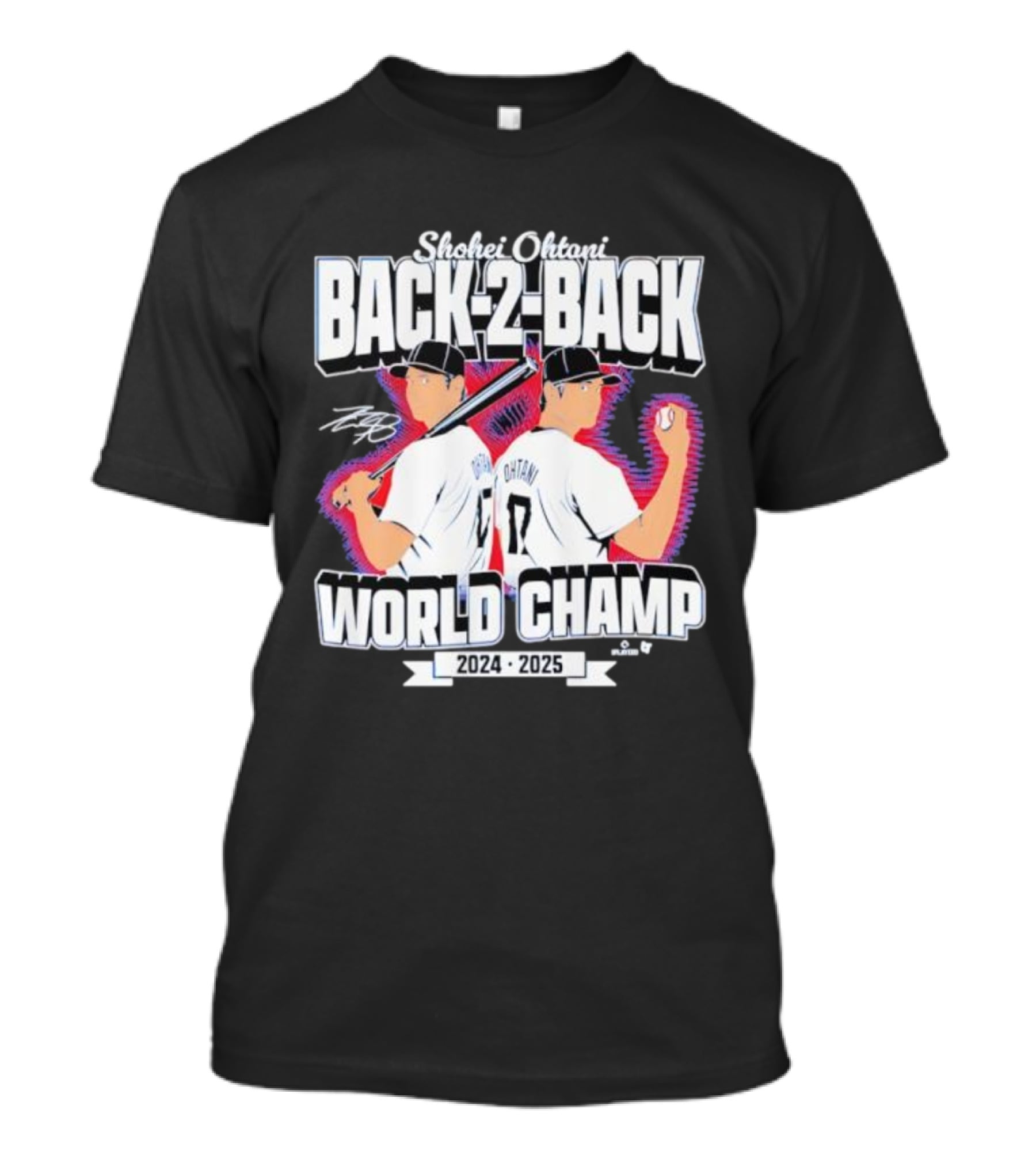 Shohei Ohtani Back-2-Back World Champ 2024 2025 T-Shirt