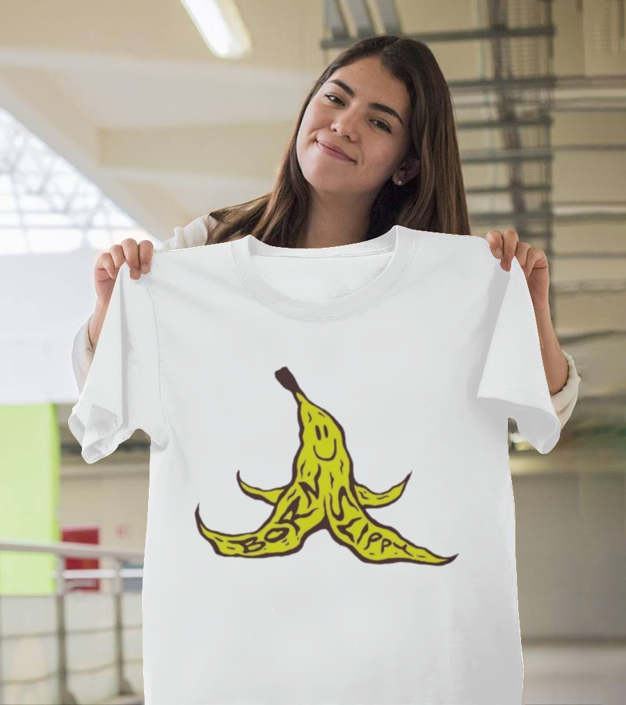 Born Slippy Banana Happy Face Icon Nostalgia T-Shirt