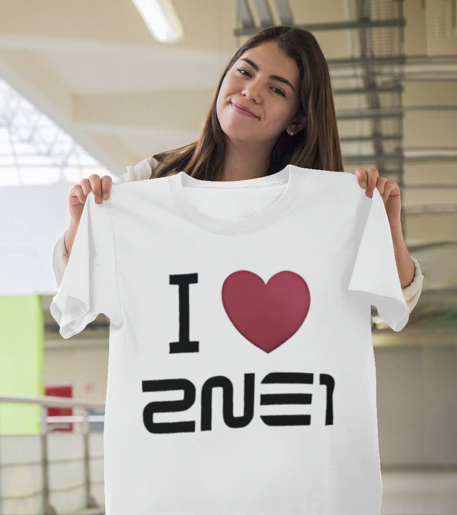 I Love 2NE1 K-pop Legend Iconic South Korean Girl Group T-Shirt