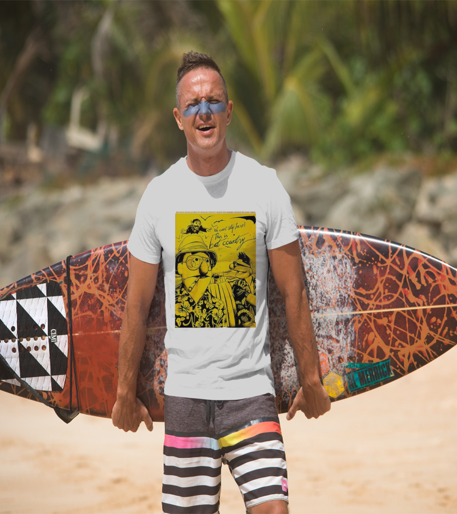 Muppets We Can't Stop Here This Is Bat Country Hunter S Thompson Parody T-Shirt