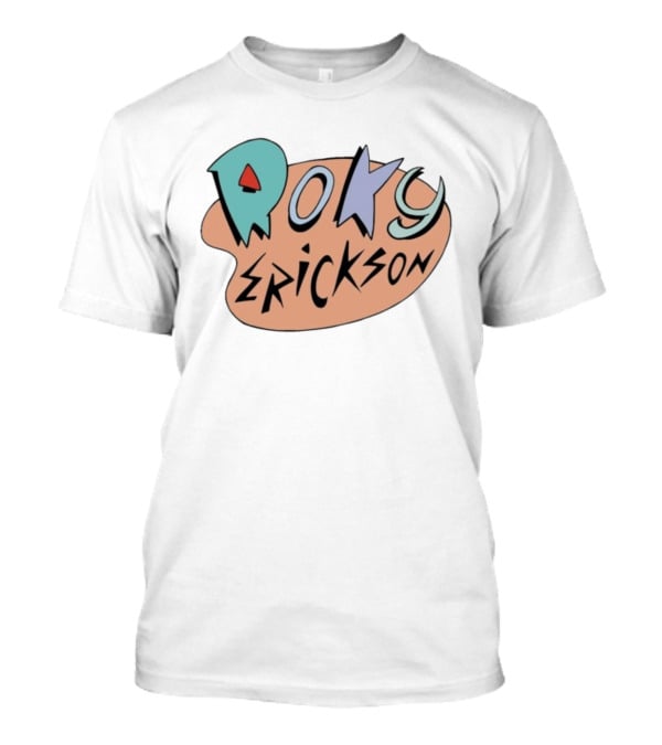 Roky Erickson Modern Life Text Art Style T-Shirt