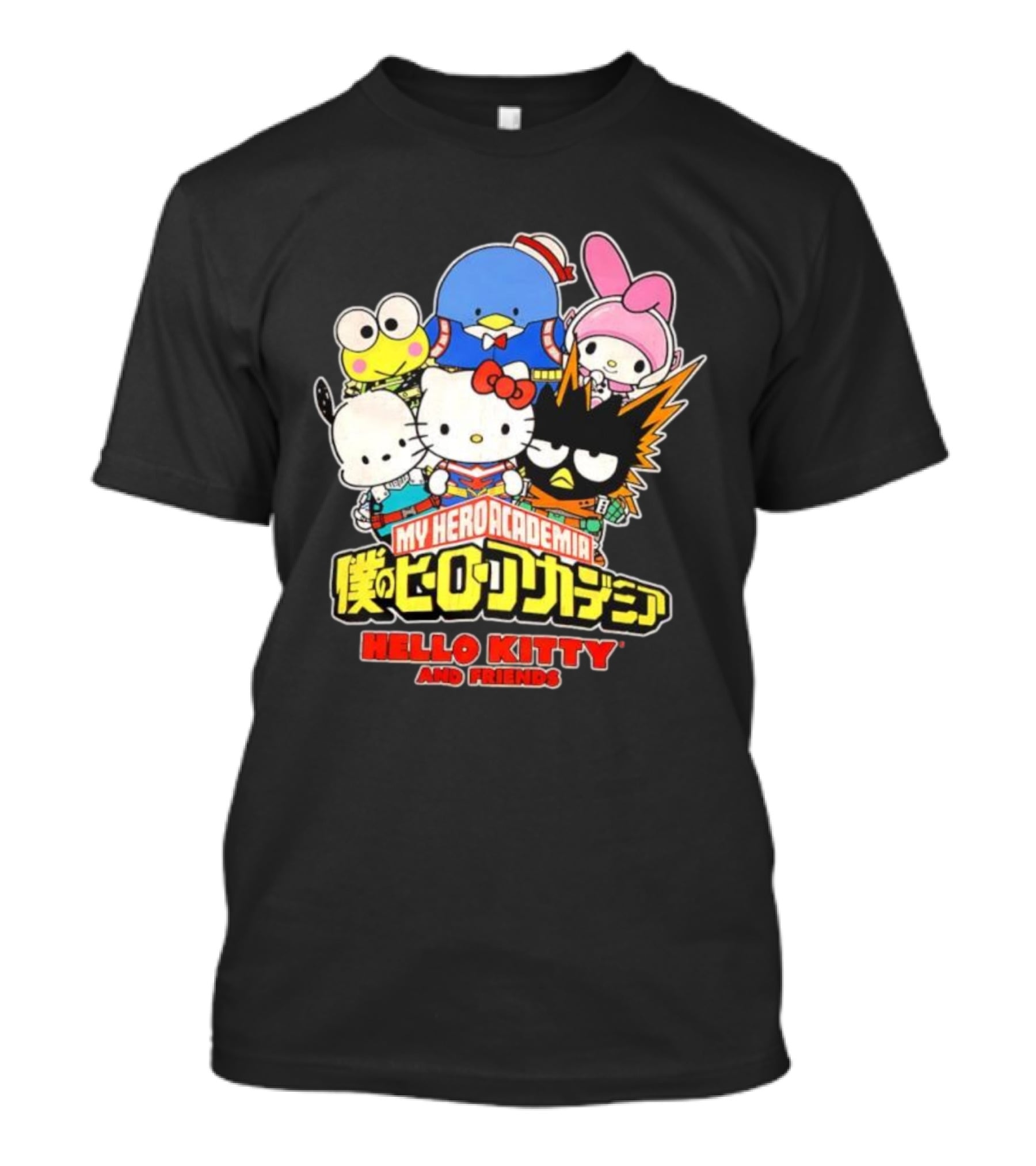 My Hero Academia Boku No Hiro Akademia Hello Kitty And Friends T-Shirt