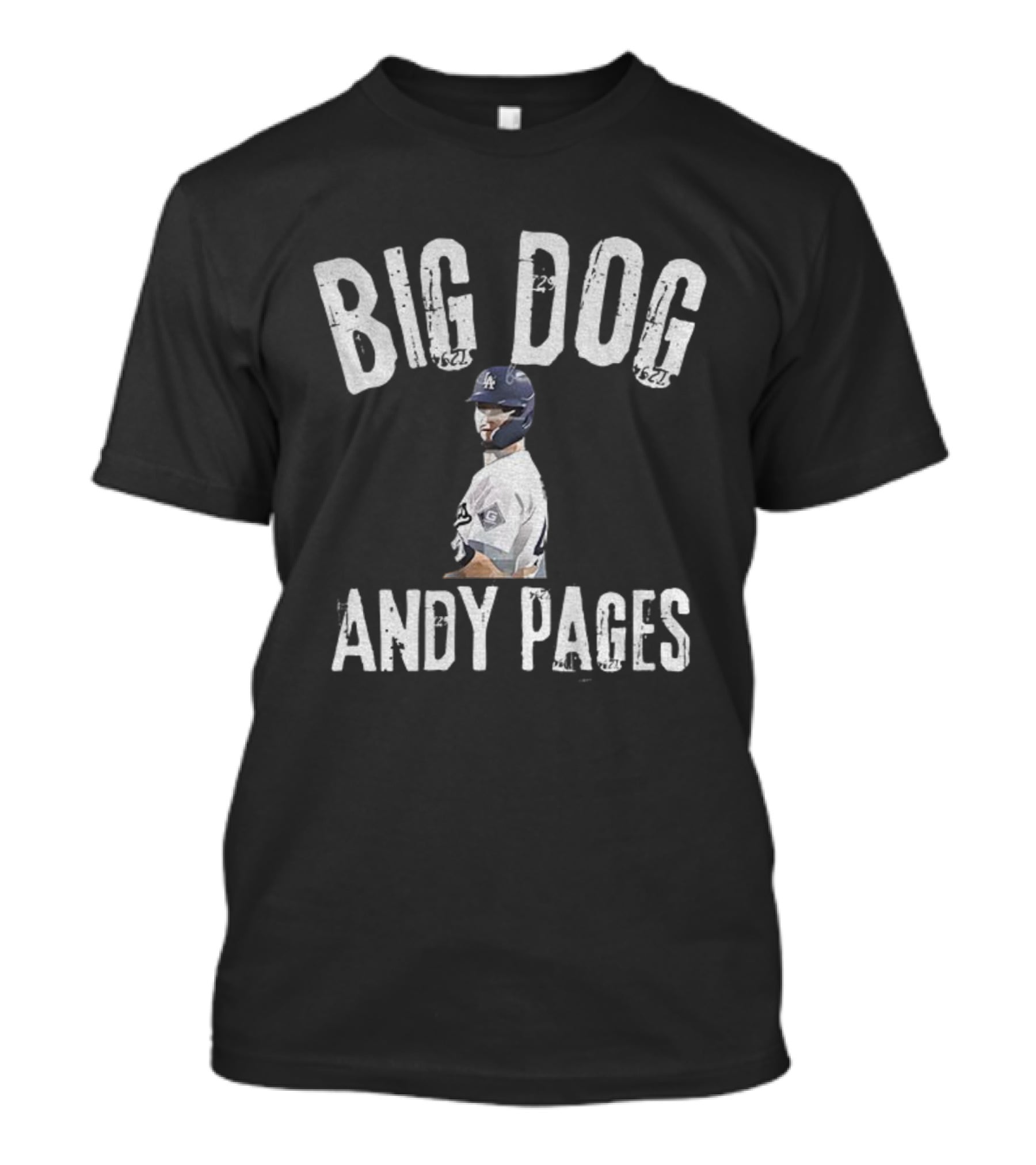 Big Dog Andy Pages Los Angeles Dodgers 2025 World Series Champions T-Shirt