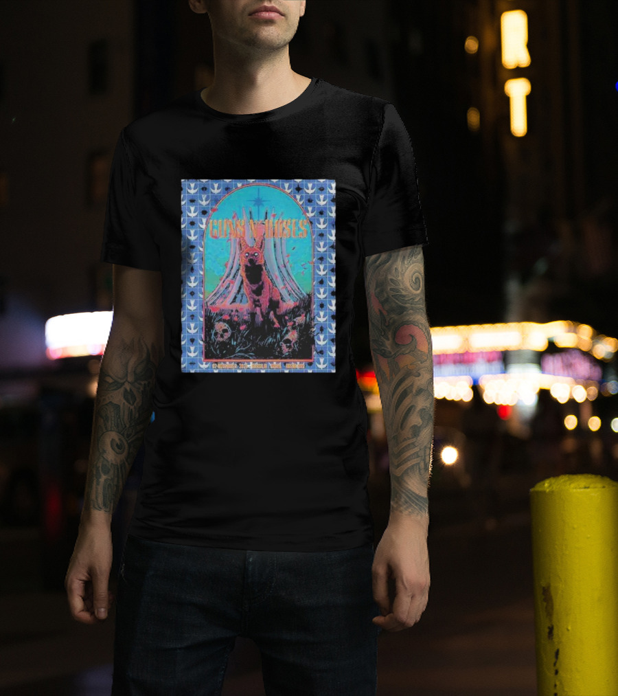 Guns N Roses Brasilia Brazil 2025 November 2 Arena BRB Concert T-Shirt