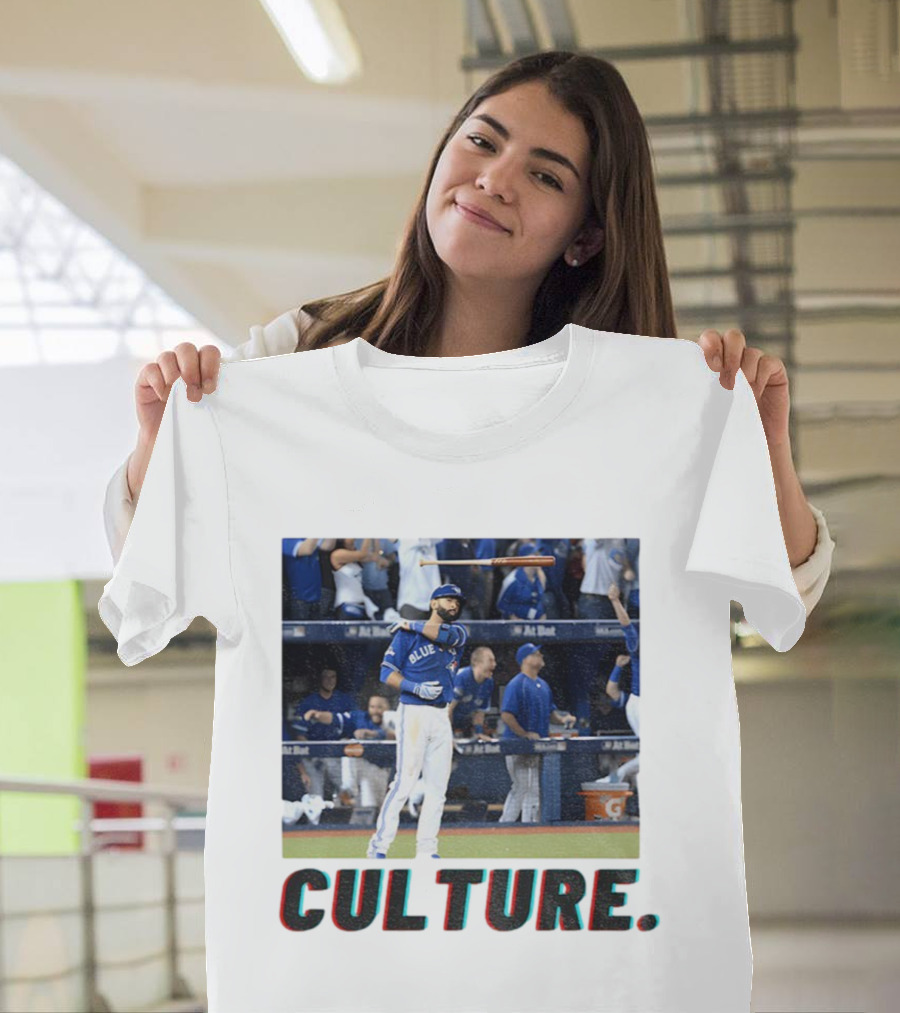 Blue Jays Jose Bautista Iconic Bat Flip Culture Celebration T-Shirt