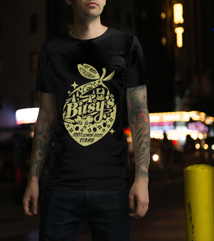 Bitsy Stand 100% Lemon Juice Not Made With Lemons T-Shirt