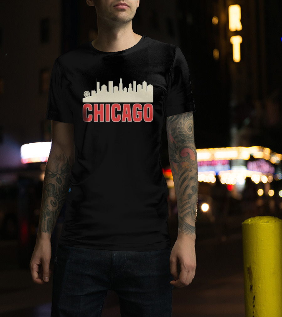 The Conners Jackie Harris Chicago Skyline T-Shirt