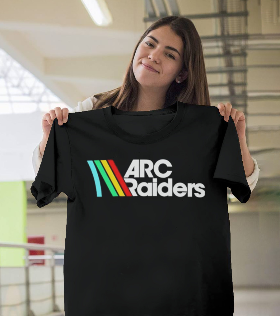 ARC Raiders Multicolor Retro Text Design T-Shirt