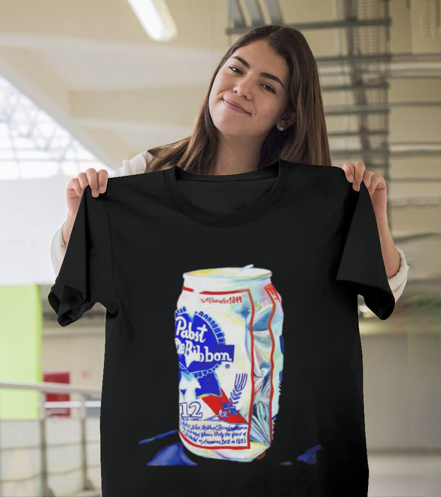 Milwaukee 1844 Pabst Blue Ribbon 12 Fluid Ounces America’s Best 1893 T-Shirt
