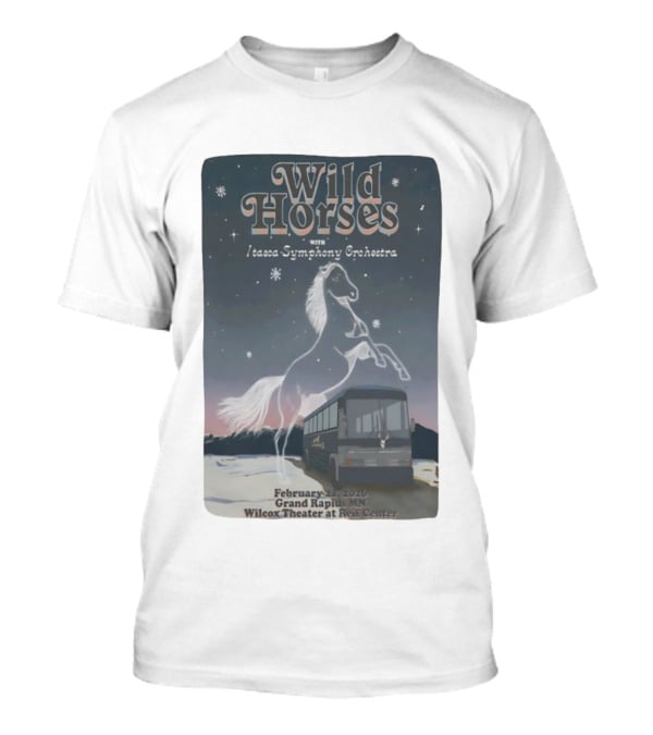 Wild Horses With Itasca Symphony Orchestra February 21 2026 Grand Rapids MN Wilcox Theater At Reif Center T-Shirt