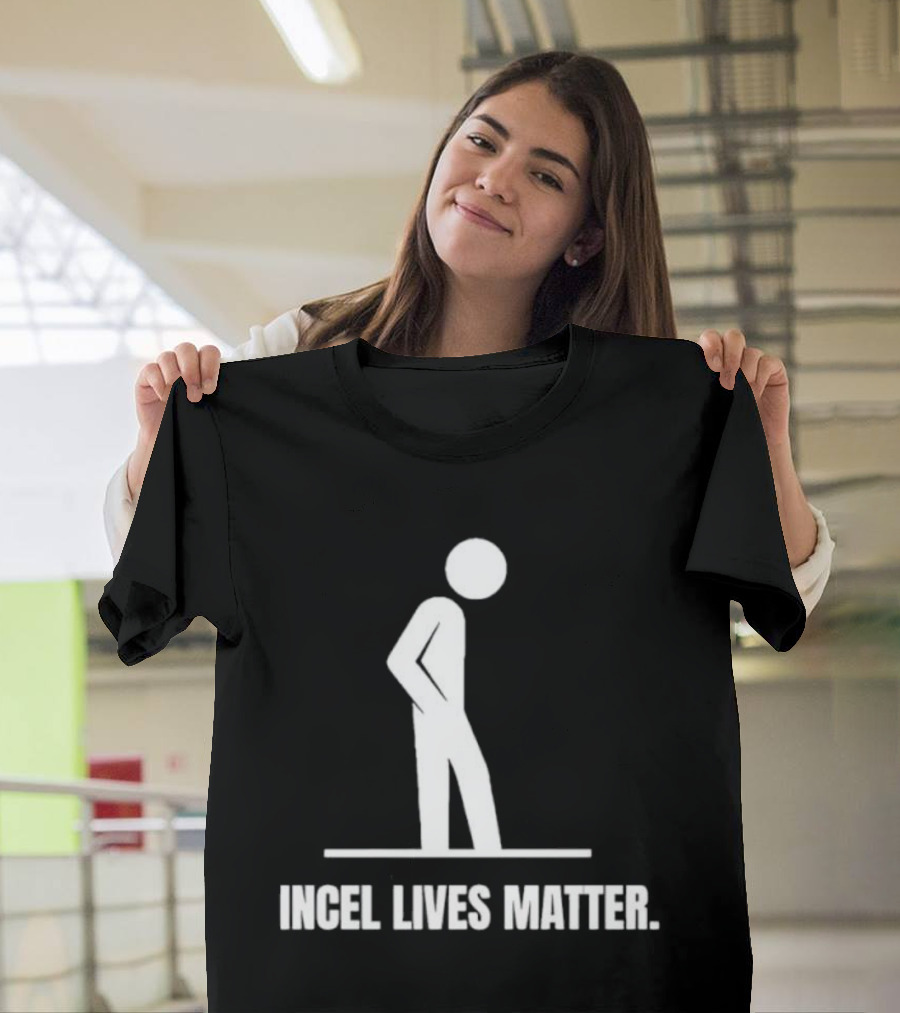 Incel Lives Matter Stick Figure Symbol T-Shirt