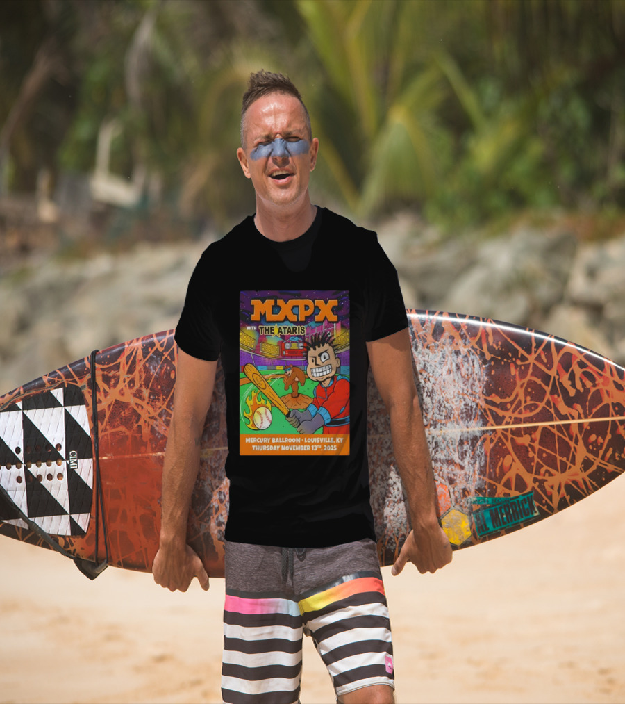 MXPX With The Ataris Concert Nov 13 2025 Mercury Ballroom Louisville KY T-Shirt