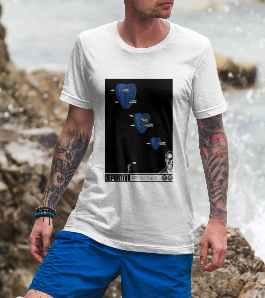 DEPORTIVO La Clef Saint-Germain-en-Laye France November 7 2025 T-Shirt