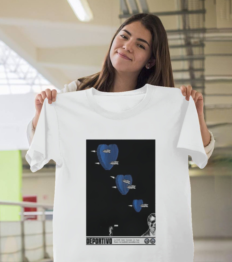 DEPORTIVO La Clef Saint-Germain-en-Laye France November 7 2025 T-Shirt