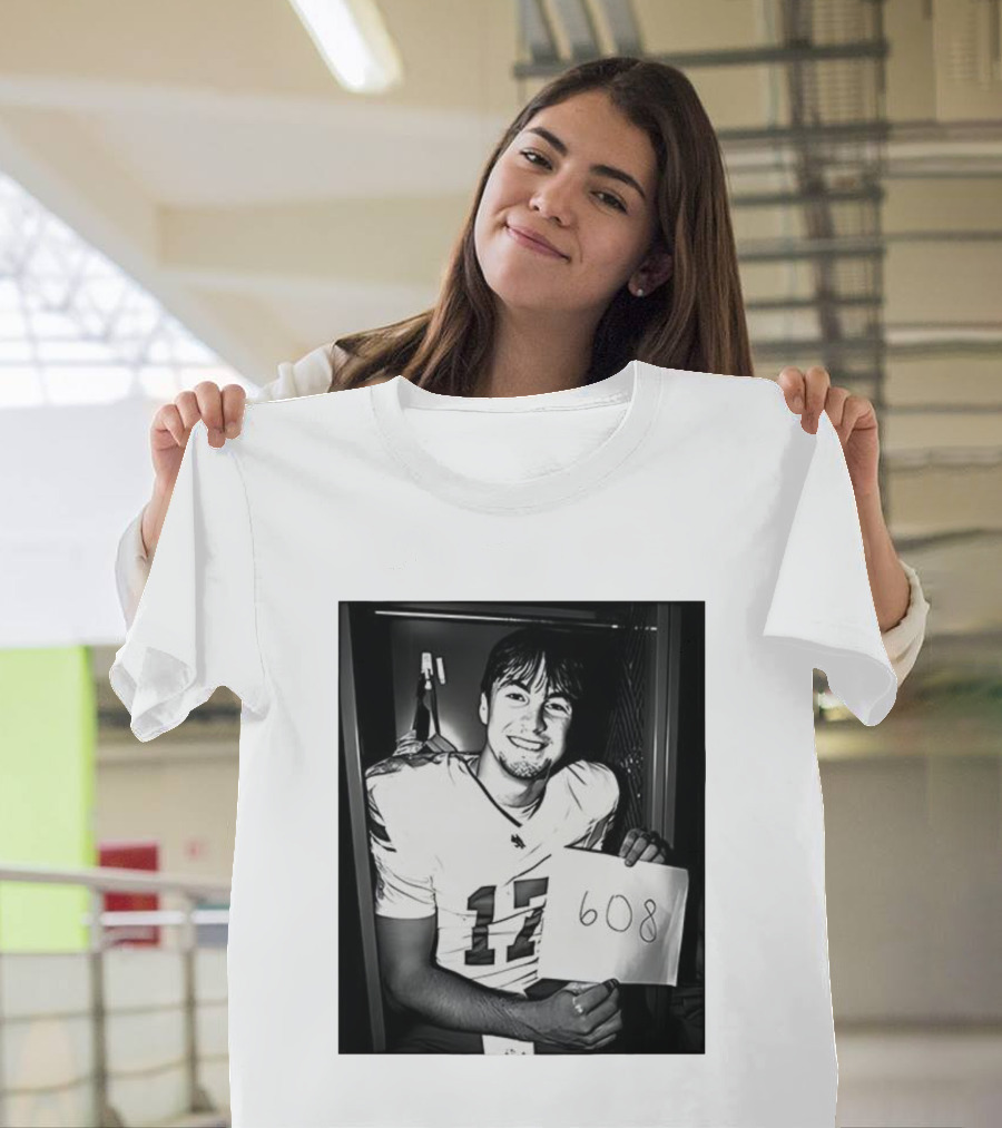 Drew Mestemaker 608 North Texas Mean Green Football Player 17 T-Shirt