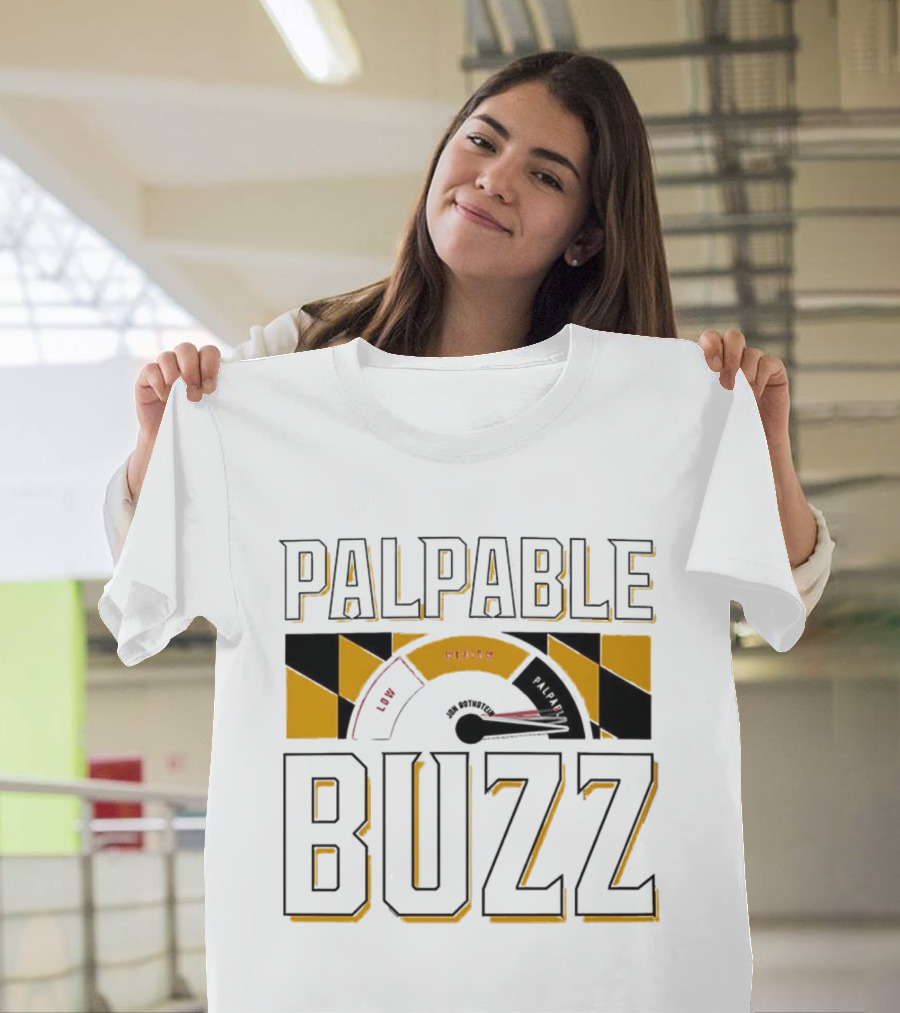 Jon Rothstein Sports Reporter Palpable Buzz Gauge Icon T-Shirt