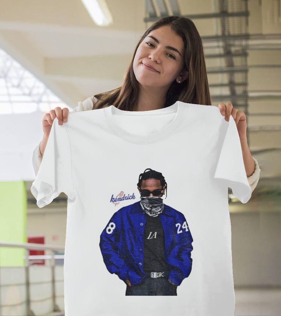 Kendrick Lamar Los Angeles Dodgers LA 2025 MLB Baseball World Series 24 28 T-Shirt
