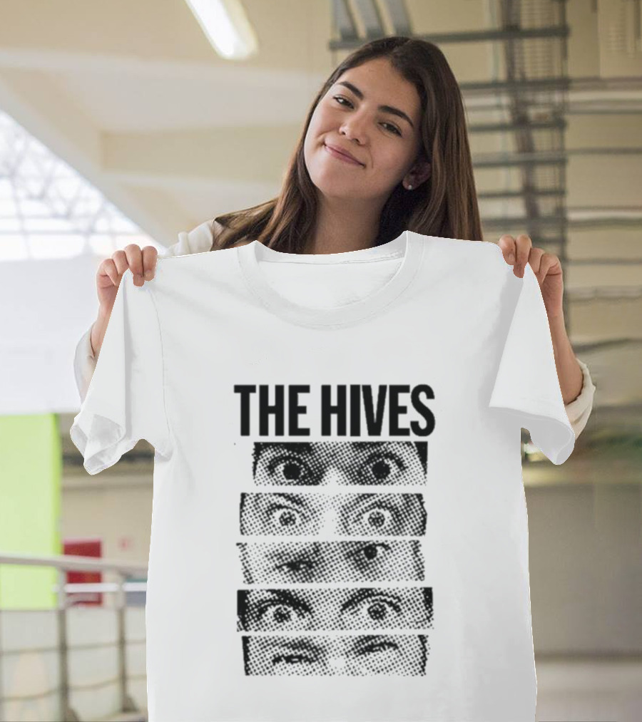 The Hives Band Multiple Eyes Design T-Shirt