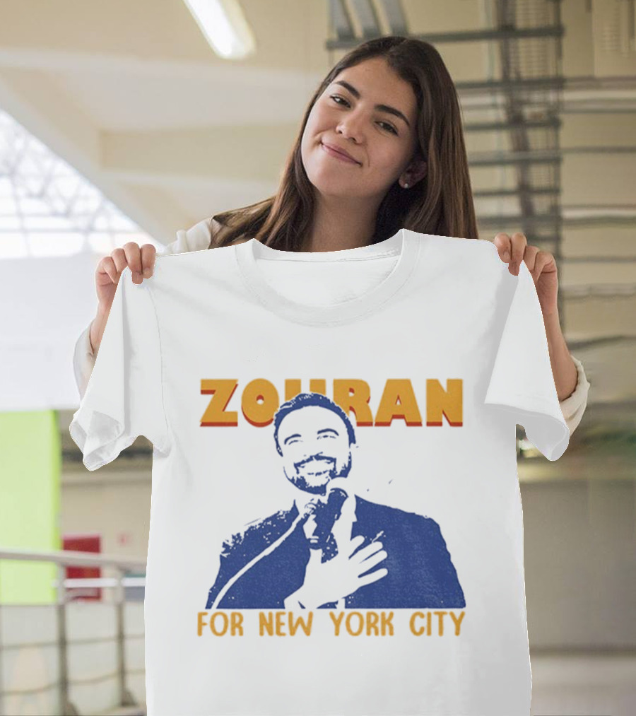 Zohran For New York City Mayor 2025 Political Campaign T-Shirt