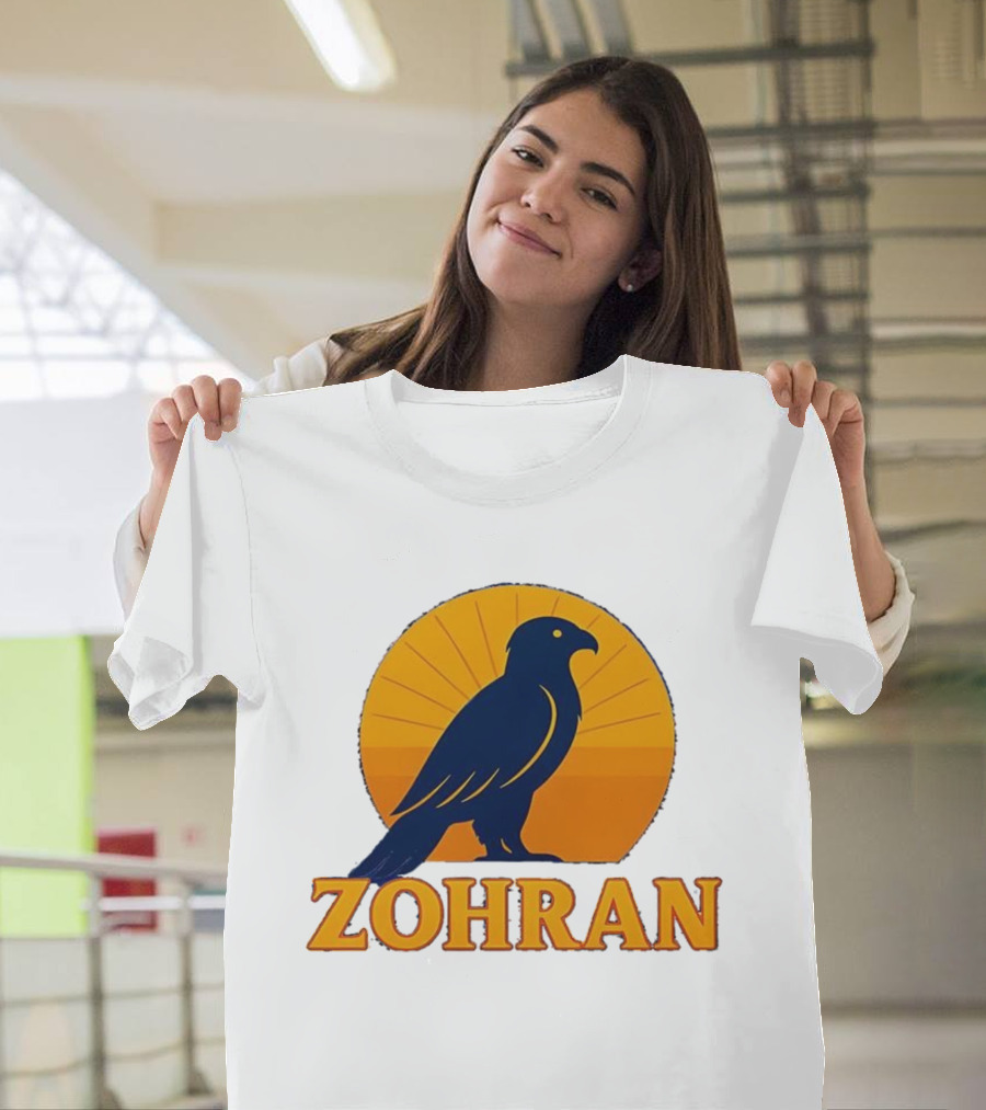 Zohran Eagle Sunrise Silhouette T-Shirt