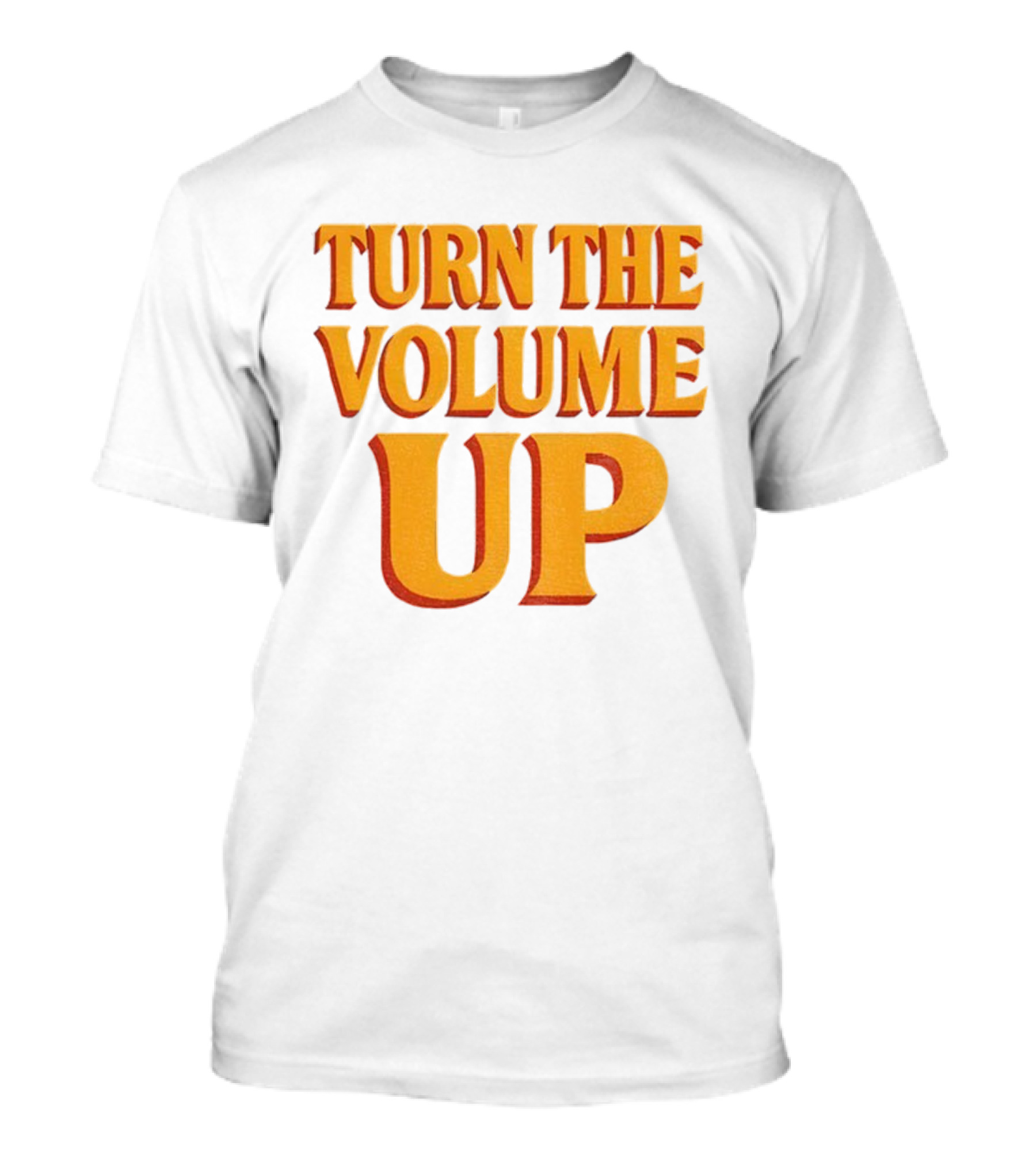TURN THE VOLUME UP Zohran Mamdani Political Activism Apparel T-Shirt