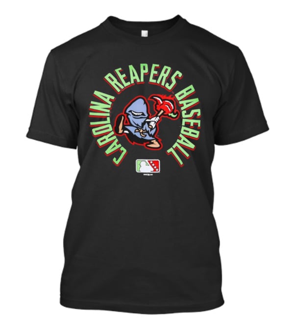 Carolina Reapers Baseball Chili Pepper Character MLB Style T-Shirt