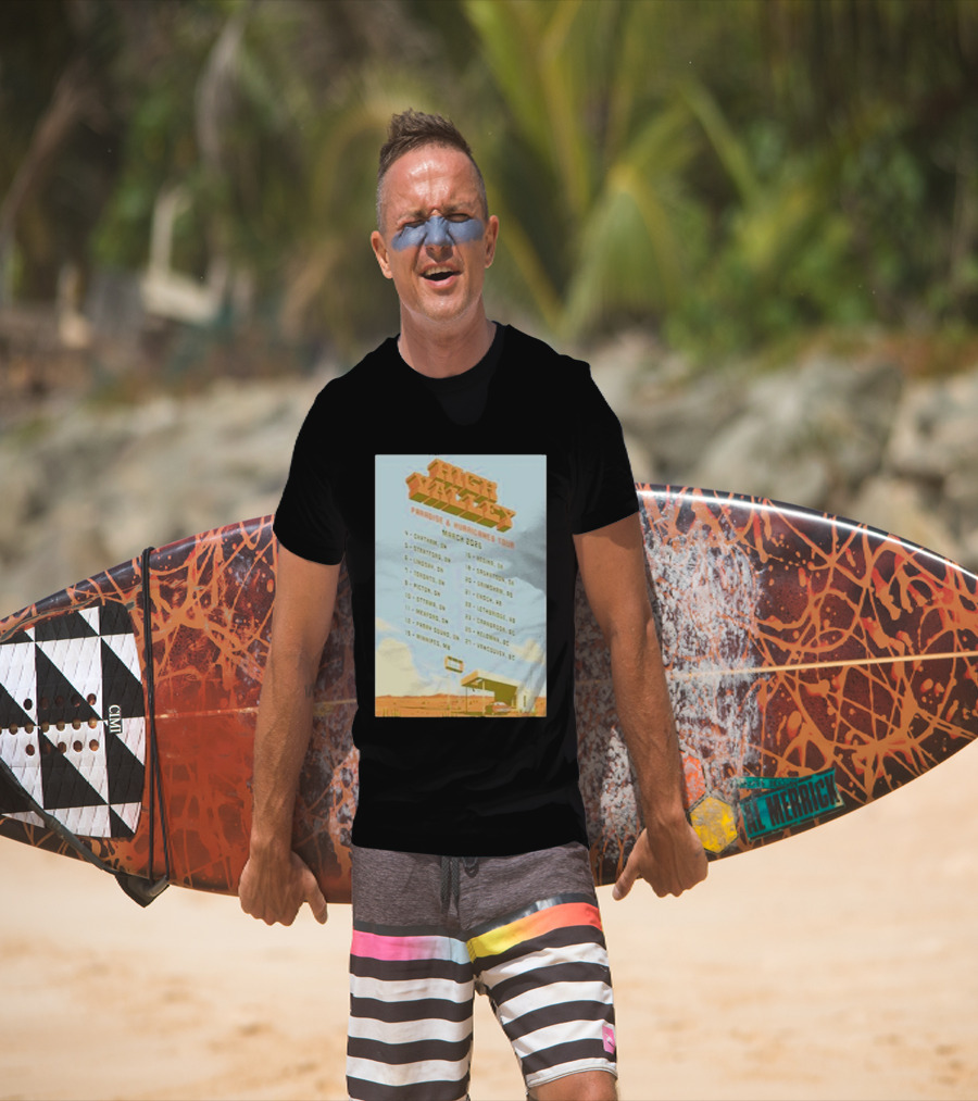 High Valley Paradise Hurricanes Tour 2026 March Dates Canada USA Locations T-Shirt