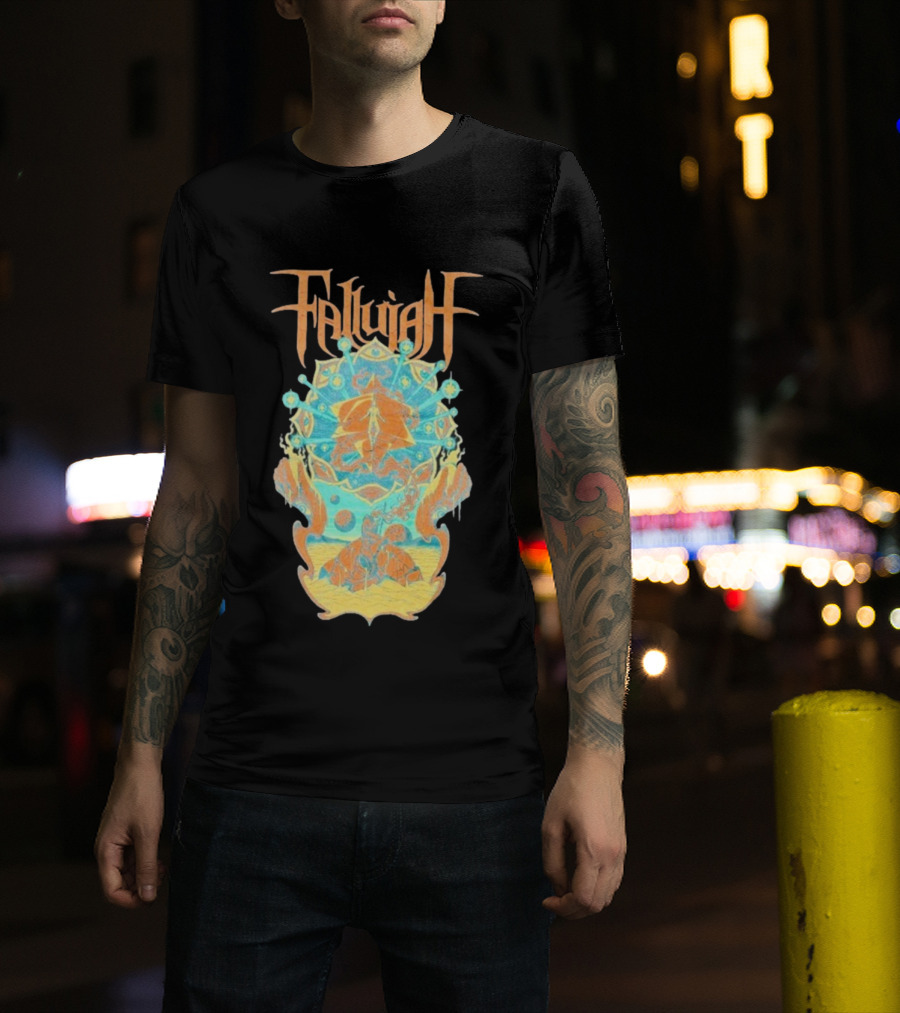 Fallujah Prism Psychedelic Cosmic Artwork T-Shirt