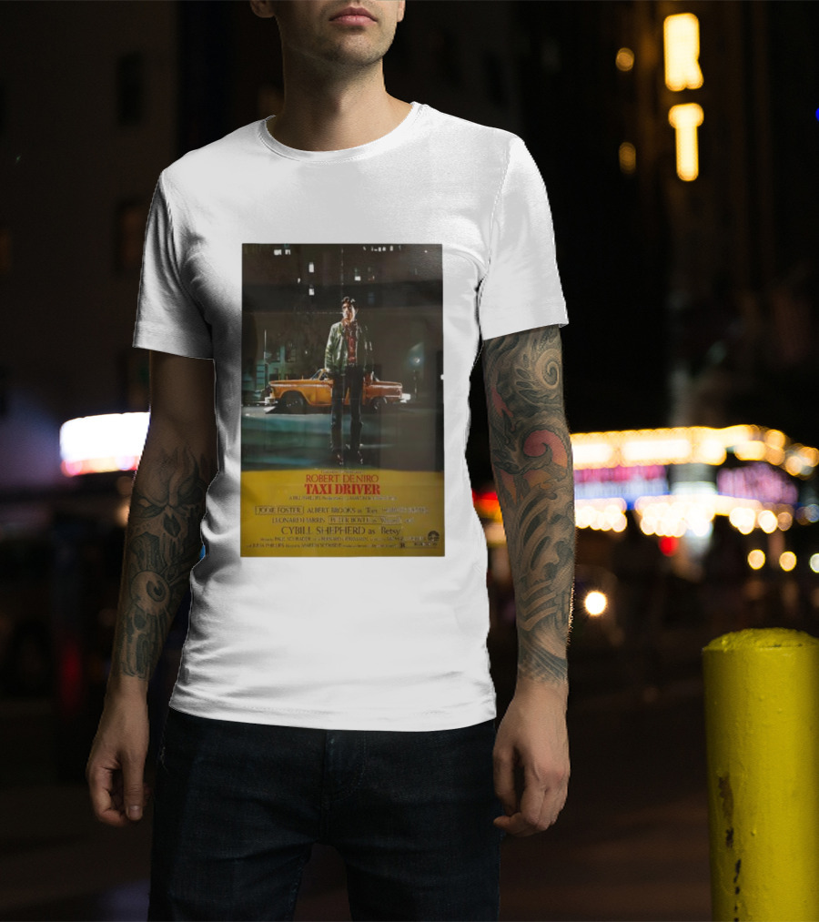 The Film Robert De Niro Taxi Driver 1976 Jodie Foster Albert Brooks Cybill Shepherd Martin Scorsese T-Shirt