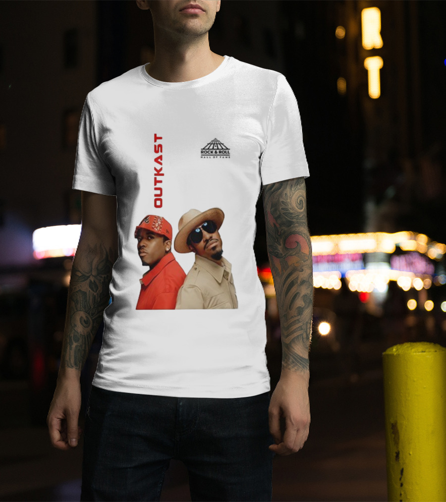 Outkast 2025 Rock & Roll Hall Of Fame Signature Outkast T-Shirt