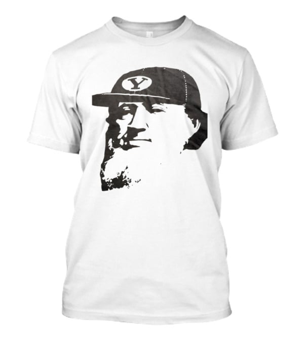 Flat Brim Brigham Young University Y Cougars Hat T-Shirt