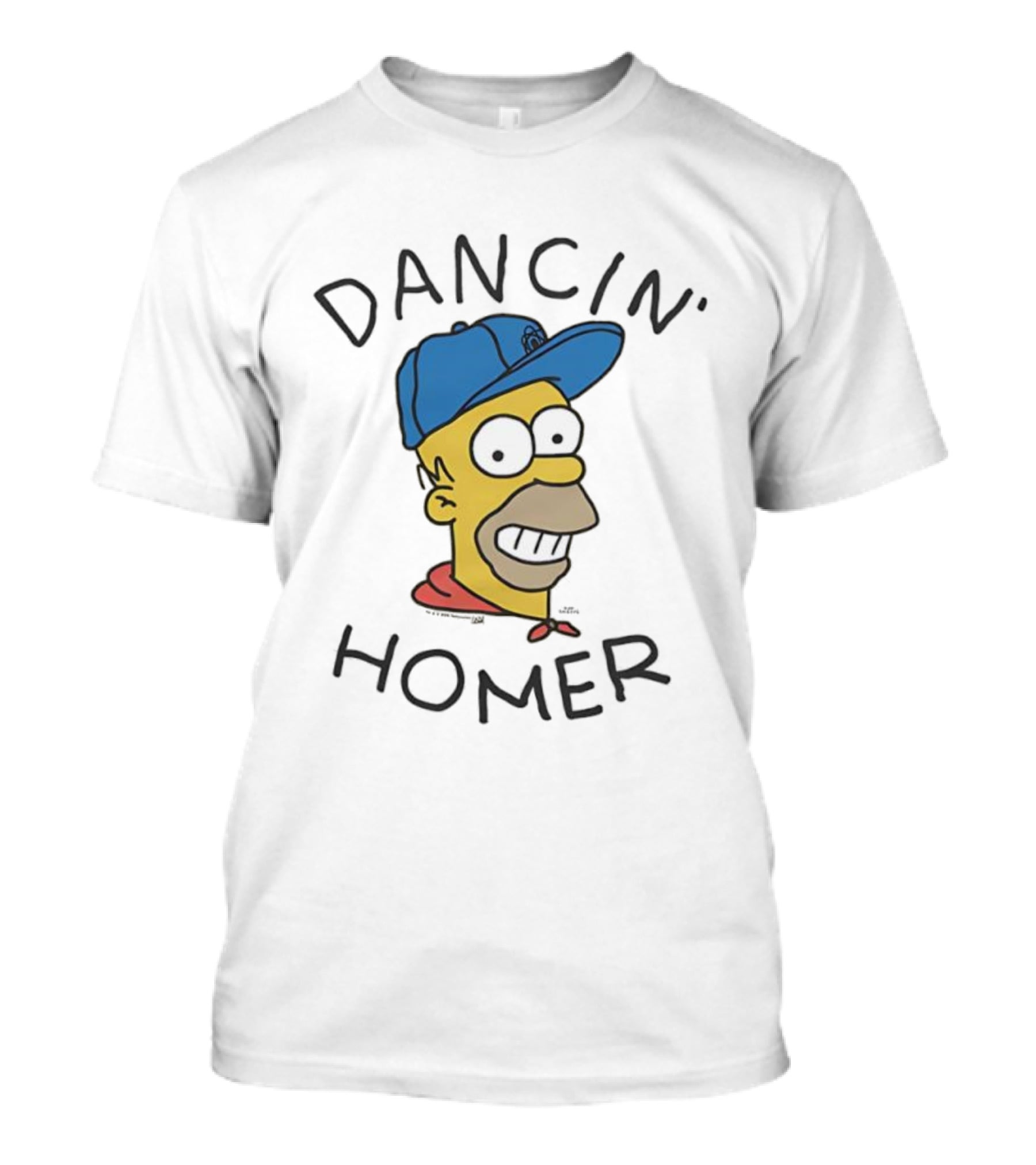 Dancin’ Homer From The Simpson Series Baseball Cap T-Shirt