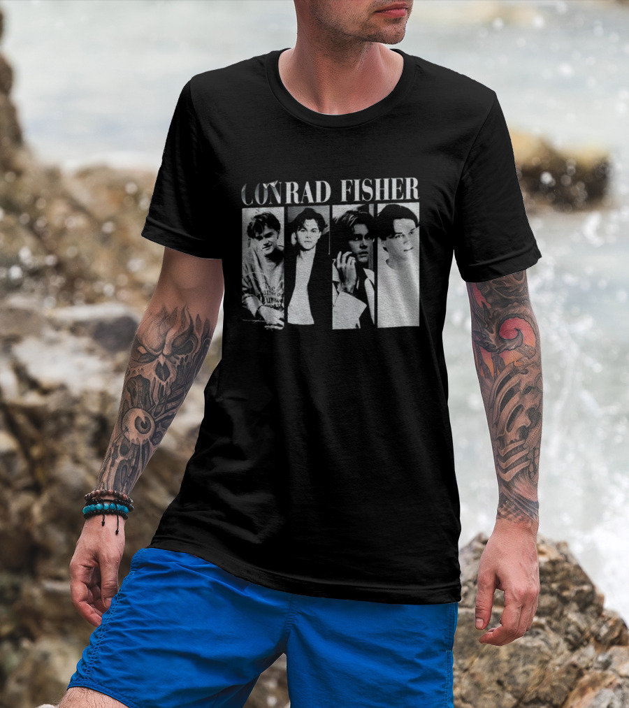 Conrad Fisher Vintage Style 90s Aesthetic T-Shirt