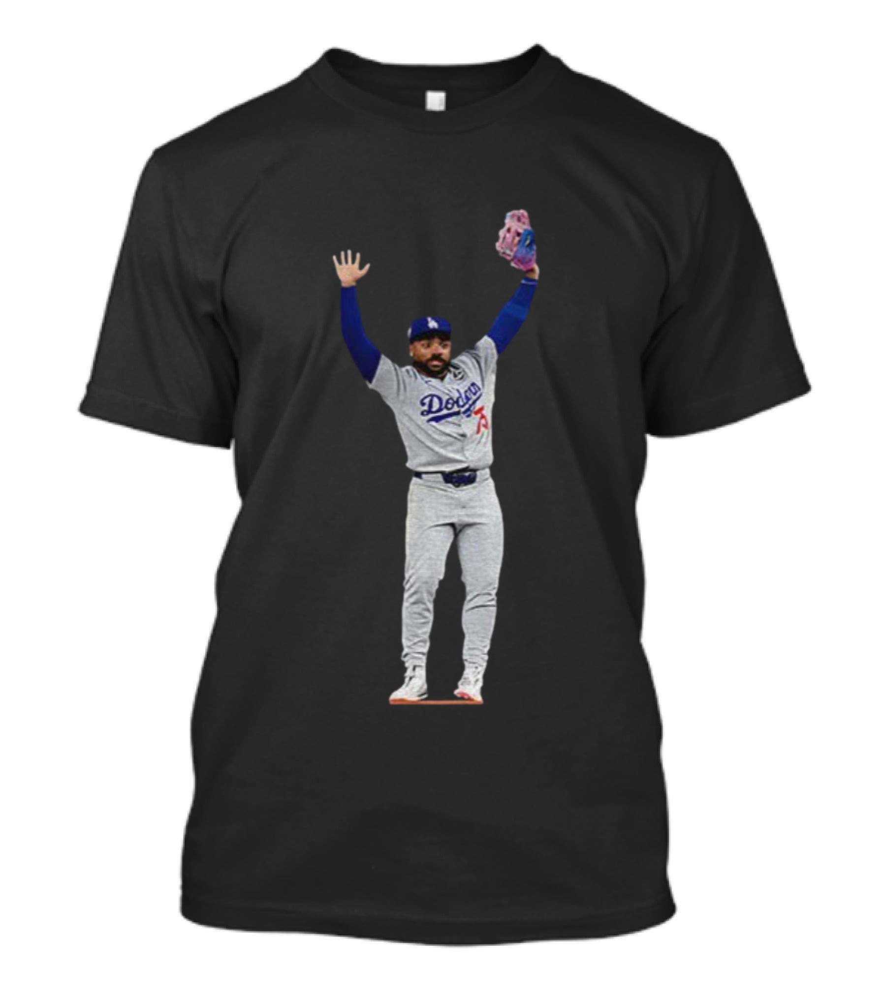 Justin Dean Meme Los Angeles Dodgers MLB Baseball Player World Series 2025 T-Shirt